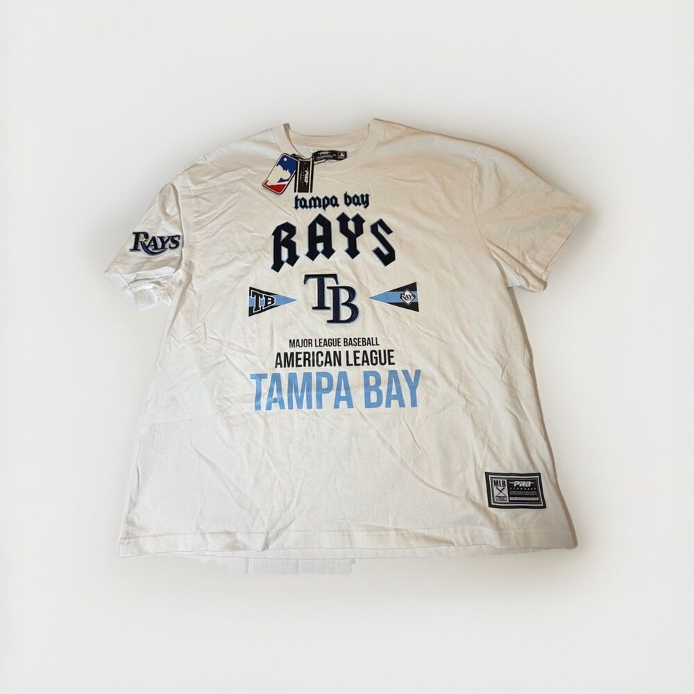 NWT Pro Standard Tampa Bay Rays City Tour Shirt Men’s 2XL Stitched